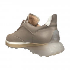 Кроссовки женские кожаные CAMELLIA 12/1 Л бежевые визон