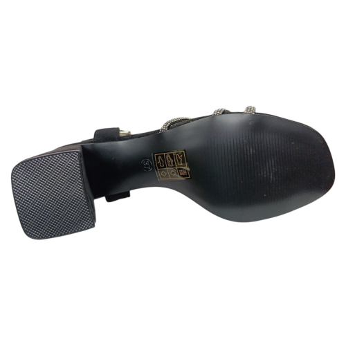 Босоніжки жіночі замшеві ANKARA F203-5 чорні