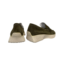 Мокасини жіночі замшеві ANNA LUCCI 991-01 М5 хакі 