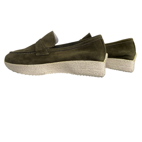 Мокасини жіночі замшеві ANNA LUCCI 991-01 М5 хакі 