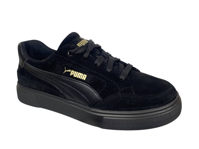 Кеды женские замшевые ROADE STYLE C1039-01 черные 