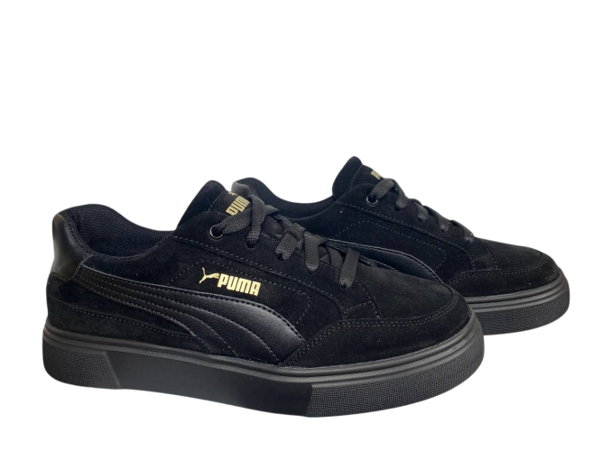 Кеды женские замшевые ROADE STYLE C1039-01 черные 