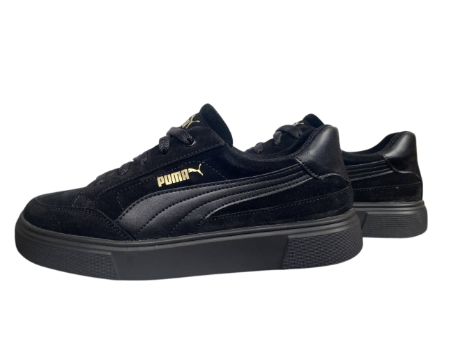 Кеды женские замшевые ROADE STYLE C1039-01 черные 