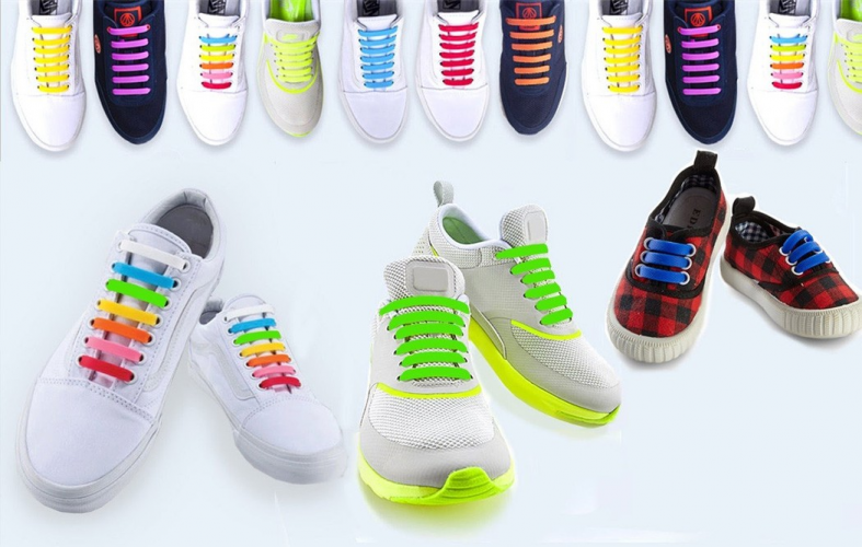 Шнурки силиконовые