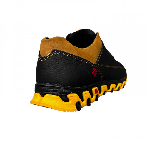 Кроссовки Мужские кожаные LORD К2 рыжий