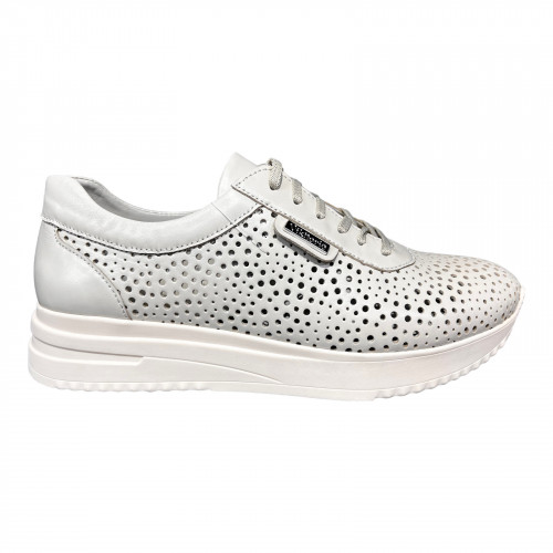 Кроссовки Женские кожаные VIKTTORIO IP232 Элли латте