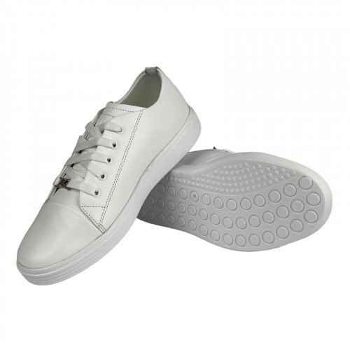 Кеды Женские кожаные U.SPIRIT 709 05 белый