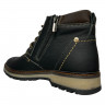 Ботинки мужские кожаные AVA 77 К черный мех