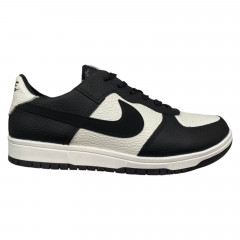 Кеды мужские кожаные LORD 111 05 черные белые