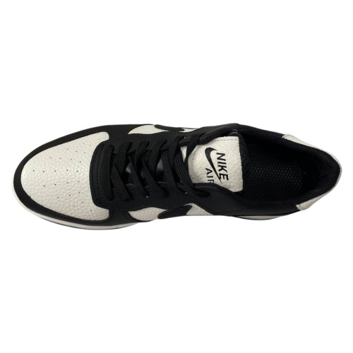 Кеды мужские кожаные LORD 111 05 черные белые