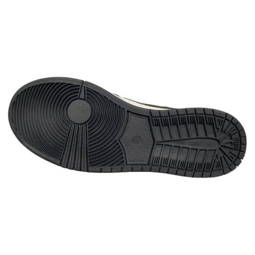 Кеды мужские кожаные LORD 111 05 черные белые