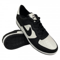 Кеды мужские кожаные LORD 111 05 черные белые