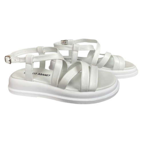 Босоніжки жіночі шкіряні MARCCO XL5 05 білі 