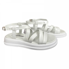Босоніжки жіночі шкіряні MARCCO XL5 05 білі