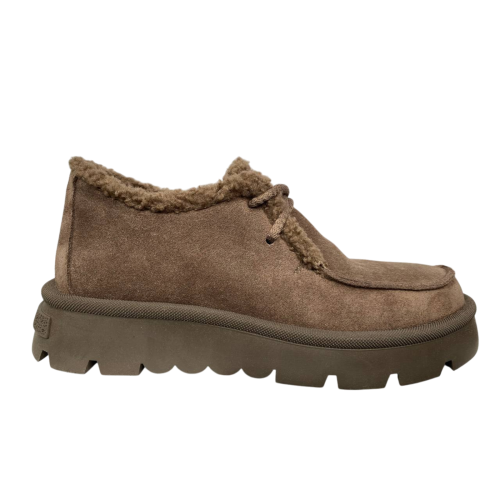 Черевики жіночі замшеві ROBERTO NETTI 3206 тоффі хутро