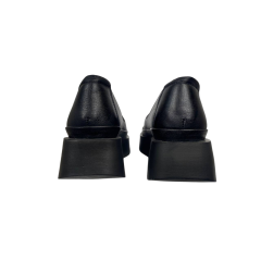 Мокасины женские кожаные LONZA 2071 101 черные