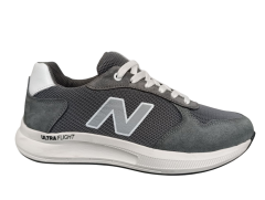 Кроссовки мужские CROSSAV 26 411 1/3 46 серые нубук сетка