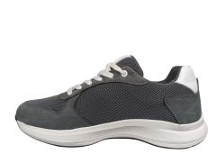 Кроссовки мужские CROSSAV 26 411 1/3 46 серые нубук сетка