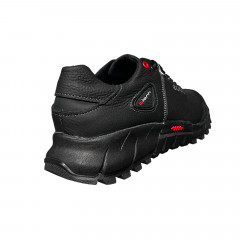 Кроссовки Мужские кожаные LORD Е9/1 черный