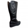 Чоботи жіночі шкіряні ROMAX 529 чорний хутро