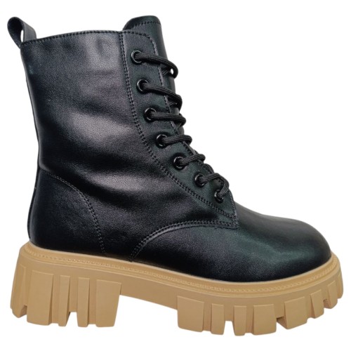 Черевики жіночі шкіряні IT TS DW 5020-6 чорні хутро