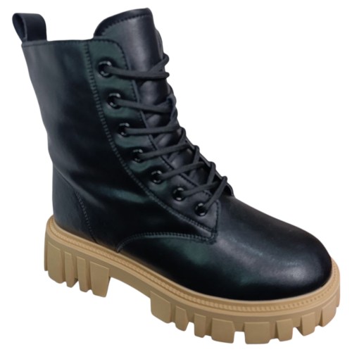 Черевики жіночі шкіряні IT TS DW 5020-6 чорні хутро