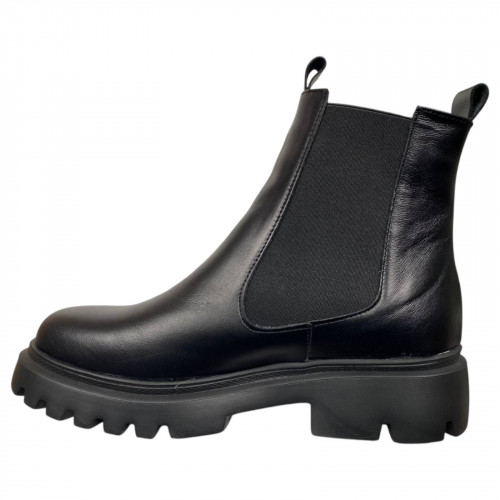 Ботинки женские кожаные LONYS 04/6 01 челси черные байка