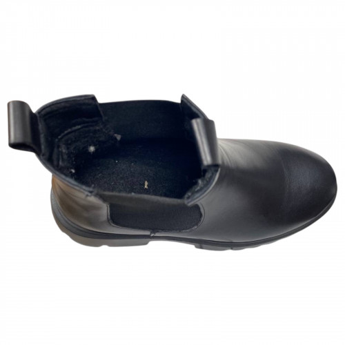 Ботинки женские кожаные LONYS 04/6 01 челси черные байка