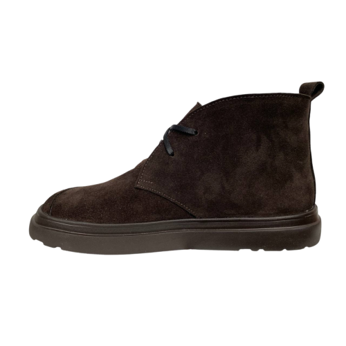 Черевики жіночі замшеві ROBERTO NETTI 3187 08 коричневі хутро