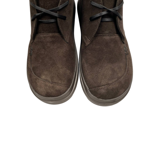 Черевики жіночі замшеві ROBERTO NETTI 3187 08 коричневі хутро