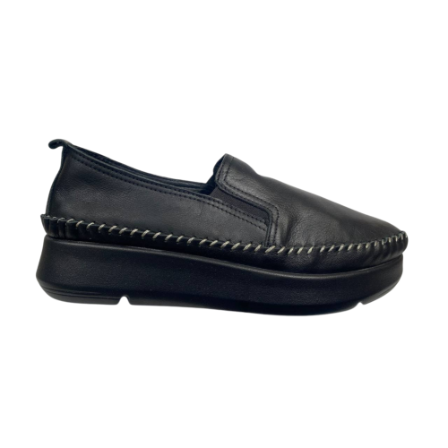 Мокасини жіночі шкіряні ANNA LUCCI D304 01 чорні 