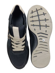 Кроссовки мужские CROSSAV 26 411 1/3 01 черные нубук сетка