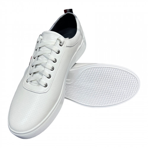 Кеды Мужские кожаные AVA 55 белый