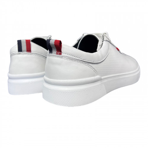 Кеды Мужские кожаные AVA 55 белый