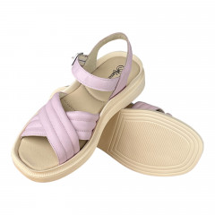 Босоножки Женские кожаные ALEXA 716 лиловый