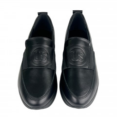 Лоферы Женские кожаные U.SPIRIT 343 черный