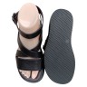 Босоножки женские кожаные ILONA 690/411 01 черные