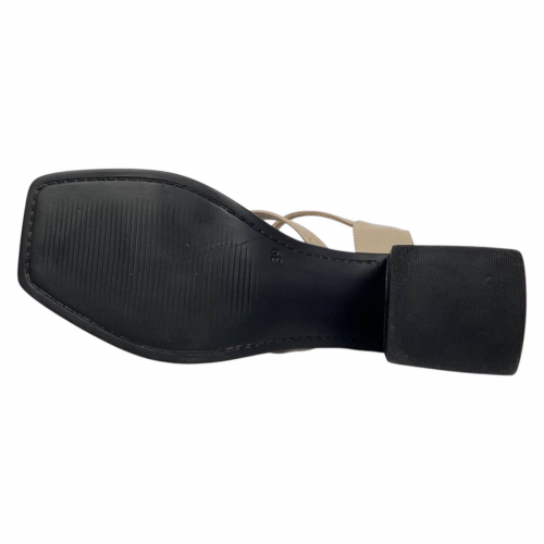 Босоніжки жіночі шкіряні на каблуку Marcco 184 14 бежеві