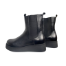 Ботинки женские кожаные ANNA LUCCI 40015-R02-02 байка черные