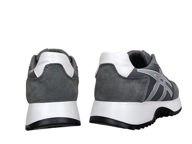 Кроссовки женские текстильные CROSSAV 25-368 46 серый нубук сетка