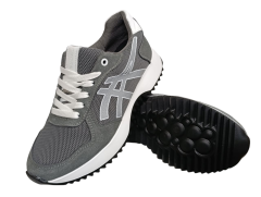 Кроссовки женские текстильные CROSSAV 25-368 46 серый нубук сетка