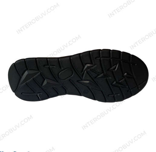 Кроссовки мужские кожаные ZANGAK 88 черный