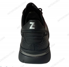 Кросівки чоловічі шкіряні ZANGAK 88 чорний