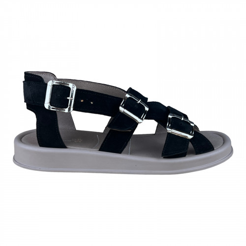 Босоножки Женские кожаные ALEXA 714 черный