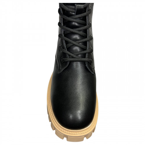 Черевики жіночі шкіряні IT TS DW 5020-6 чорний хутро