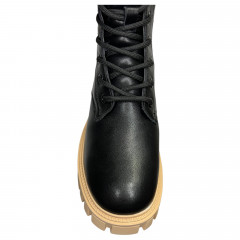 Ботинки женские кожаные IT TS DW 5020-6 черный мех