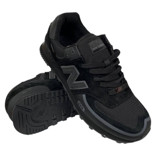 Кросівки чоловічі шкіряні New Balance 3245-1 чорні
