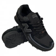 Кроссовки мужские кожаные New Balance 3245-1 черные