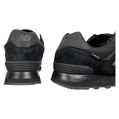 Кросівки чоловічі шкіряні New Balance 3245-1 чорні