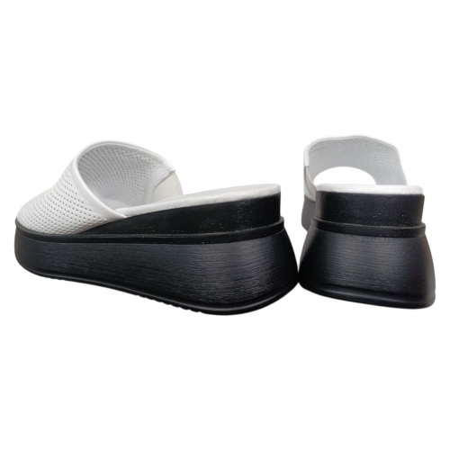 Сабо женские кожаные ILONA 76/376 белые